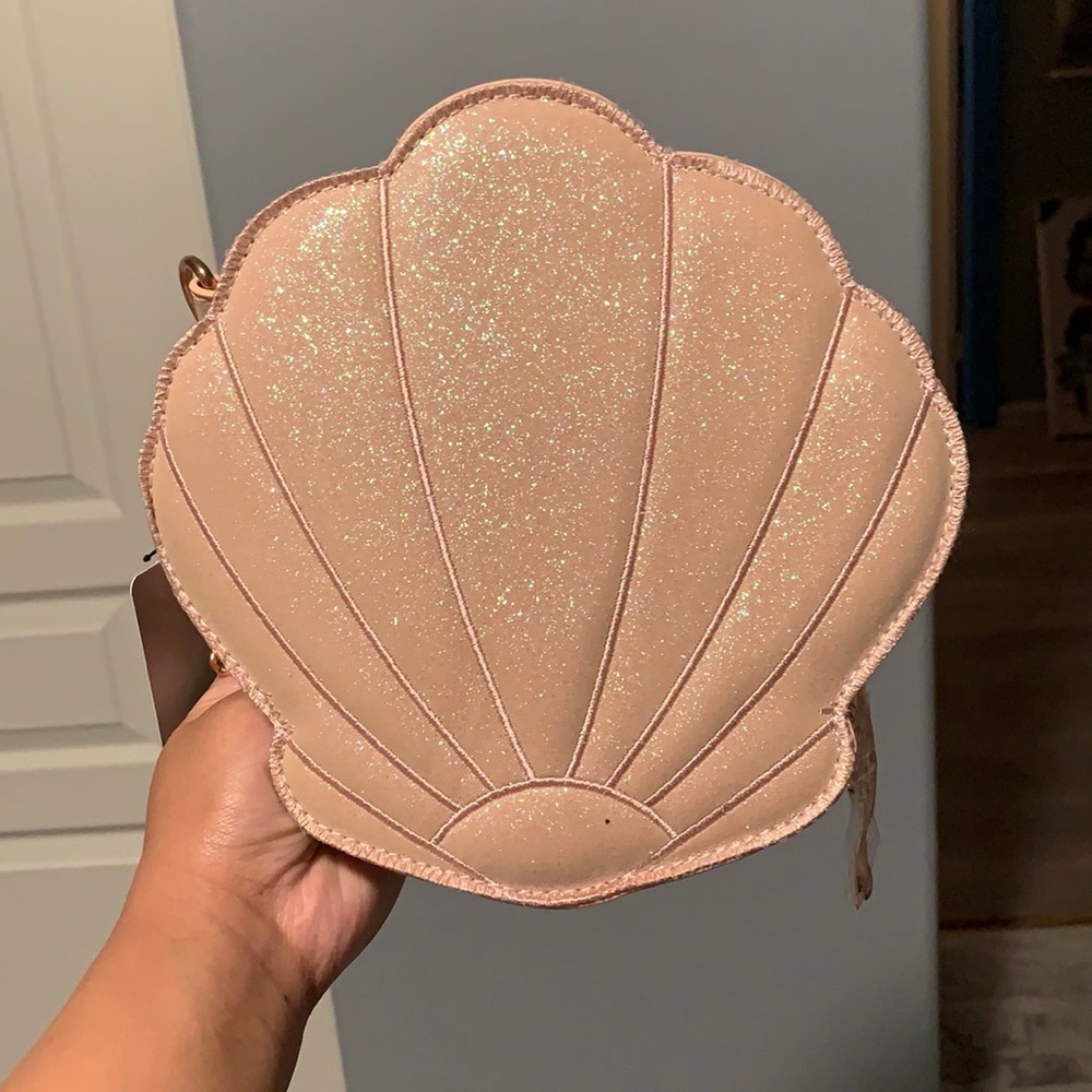 Loungefly little mermaid clamshell purse
